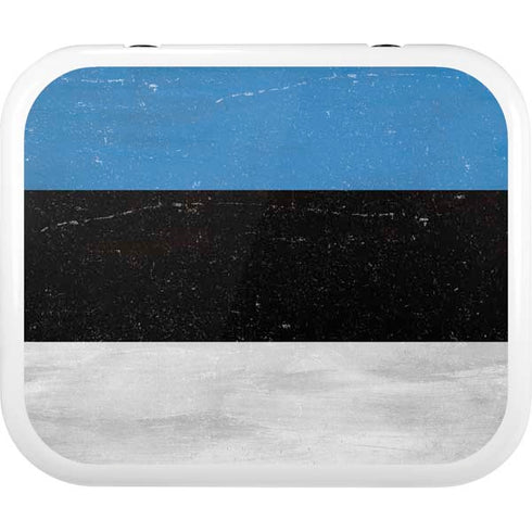 Estonia Flag Distressed YETI Roadie 24 Hard Cooler Skin