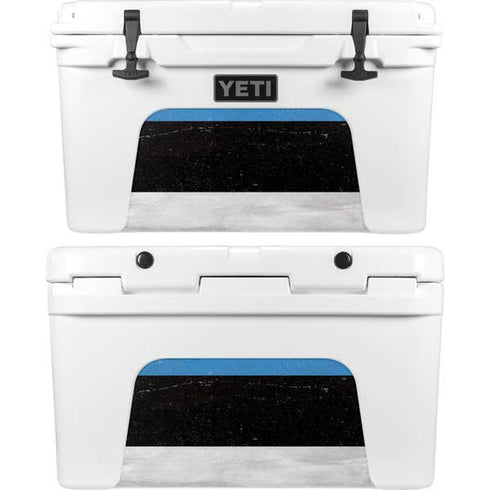 Estonia Flag Distressed YETI Tundra 45 Hard Cooler Skin