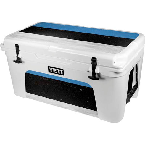 Estonia Flag Distressed YETI Tundra 65 Hard Cooler Skin