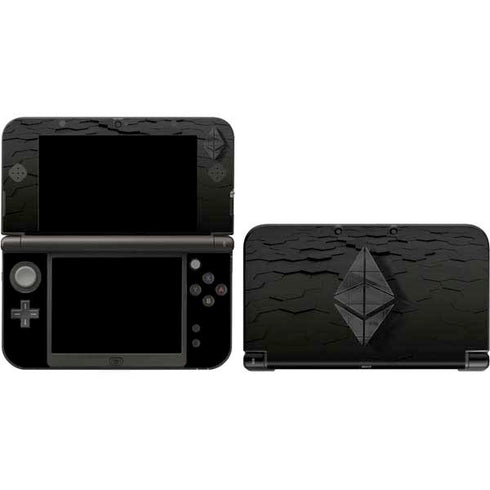 Ethereum Textured Logo 3DS XL 2015 Skin