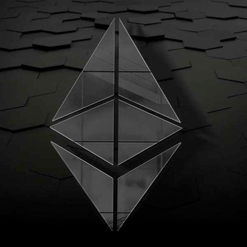 Ethereum Textured Logo Dell Alienware Skin