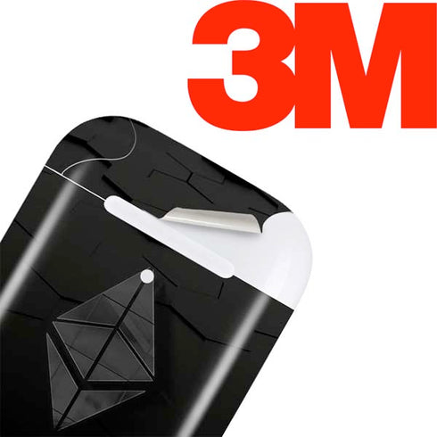 Ethereum Textured Logo Apple AirPods 2 Skin