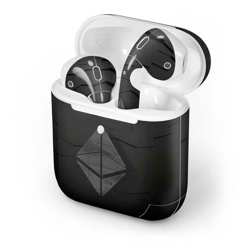 Ethereum Textured Logo Apple AirPods 2 Skin