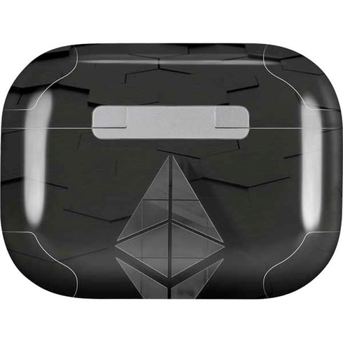Ethereum Textured Logo Apple AirPods Pro Skin