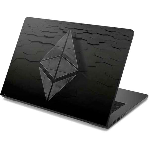 Ethereum Textured Logo Dell Chromebook Skin