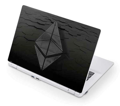 Ethereum Textured Logo Acer Chromebook Skin