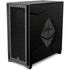 Ethereum Textured Logo Corsair 4000D Tempered Glass Mid-Tower ATX Case Skin