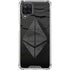 Ethereum Textured Logo Galaxy A12 Clear Case