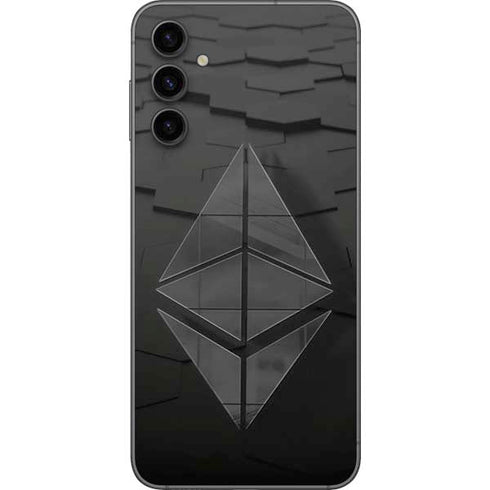 Ethereum Textured Logo Galaxy A14 5G Skin