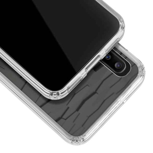Ethereum Textured Logo Galaxy A30 Clear Case
