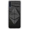 Ethereum Textured Logo Galaxy A50 Clear Case