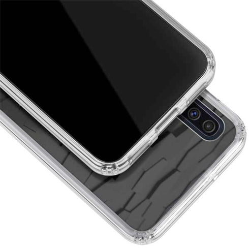 Ethereum Textured Logo Galaxy A50 Clear Case