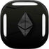 Ethereum Textured Logo Galaxy Buds Live Skin