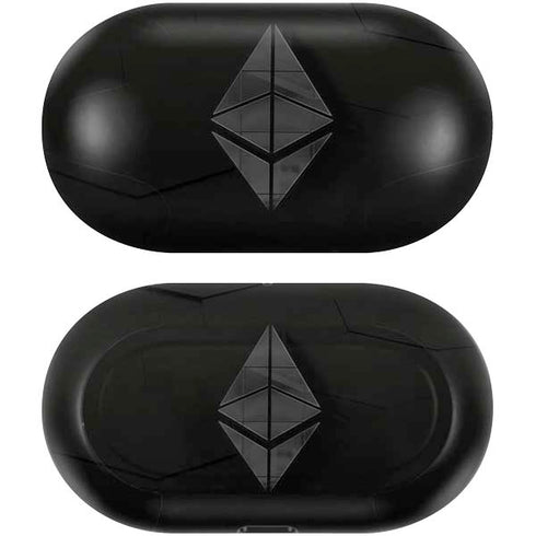 Ethereum Textured Logo Galaxy Buds Skin