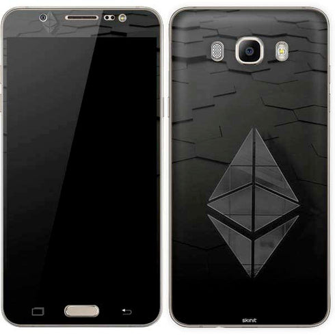 Ethereum Textured Logo Galaxy J7 Skin