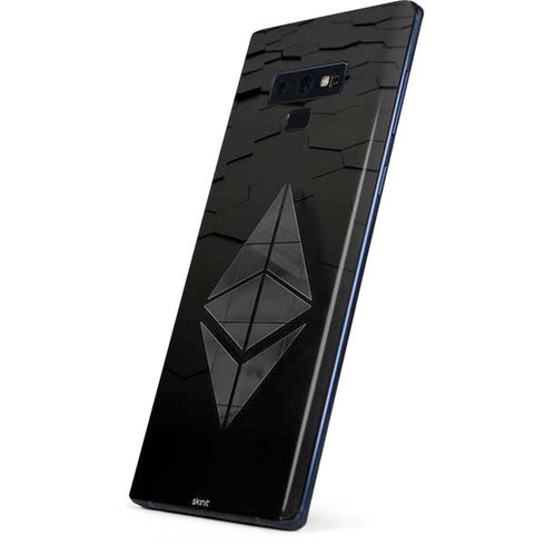 Ethereum Textured Logo Galaxy Note 9 Skin