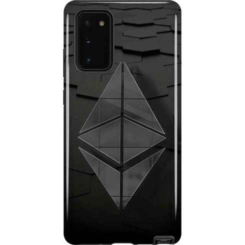 Ethereum Textured Logo Galaxy Note20 5G Pro Case