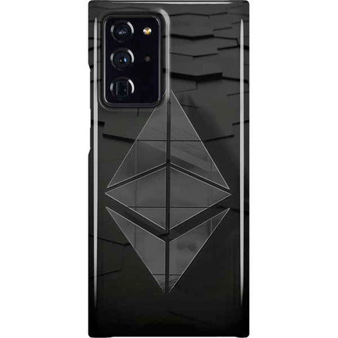 Ethereum Textured Logo Galaxy Note20 Ultra 5G Lite Case