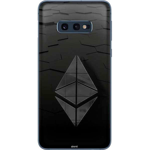 Ethereum Textured Logo Galaxy S10e Skin