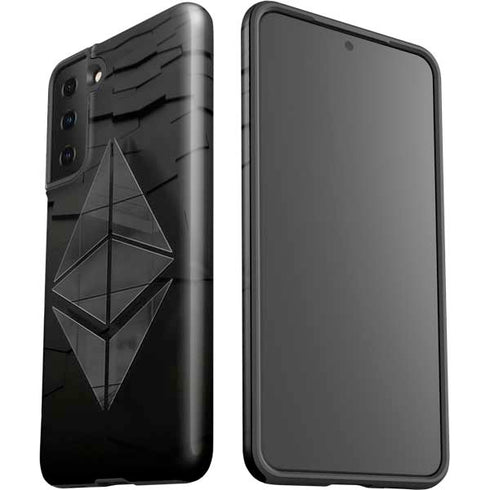 Ethereum Textured Logo Galaxy S21 FE Pro Case