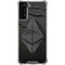 Ethereum Textured Logo Galaxy S21 Plus 5G Clear Case