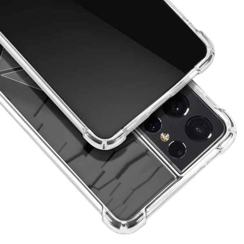 Ethereum Textured Logo Galaxy S21 Ultra 5G Clear Case