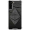 Ethereum Textured Logo Galaxy S22 Plus Clear Case