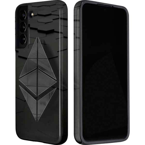 Ethereum Textured Logo Galaxy S22 Plus Pro Case