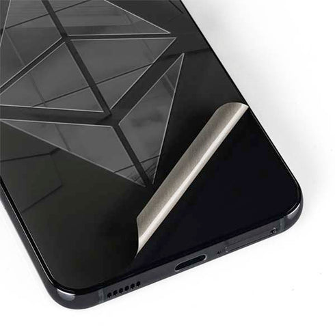 Ethereum Textured Logo Galaxy S22 Plus Skin
