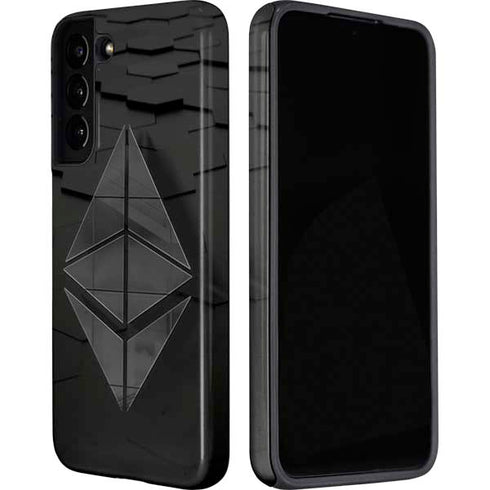 Ethereum Textured Logo Galaxy S22 Pro Case