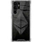 Ethereum Textured Logo Galaxy S22 Ultra Clear Case