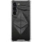 Ethereum Textured Logo Galaxy S23 Clear Case