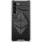 Ethereum Textured Logo Galaxy S23 Plus Clear Case