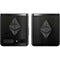 Ethereum Textured Logo Galaxy Z Flip Skin