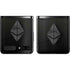 Ethereum Textured Logo Galaxy Z Flip Skin
