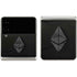 Ethereum Textured Logo Galaxy Z Flip3 5G Skin