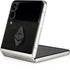 Ethereum Textured Logo Galaxy Z Flip3 5G Skin