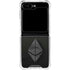 Ethereum Textured Logo Galaxy Z Flip5 5G Clear Case