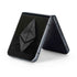 Ethereum Textured Logo Galaxy Z Flip5 5G Skin