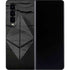 Ethereum Textured Logo Galaxy Z Fold4 5G Skin