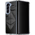 Ethereum Textured Logo Galaxy Z Fold5 5G Clear Case
