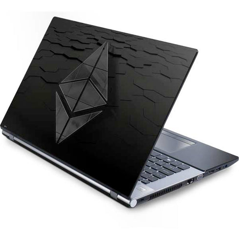 Ethereum Textured Logo Generic Laptop Skin