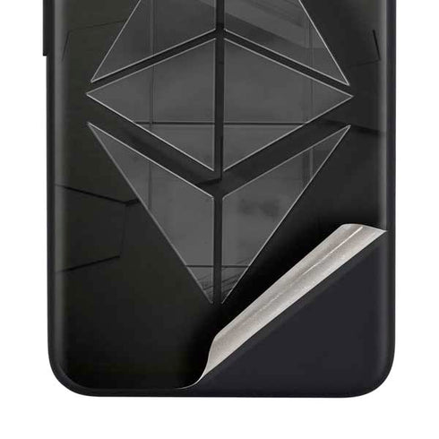 Ethereum Textured Logo Google Pixel 4a Skin