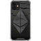 Ethereum Textured Logo iPhone 12 Clear Case
