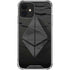 Ethereum Textured Logo iPhone 12 Clear Case