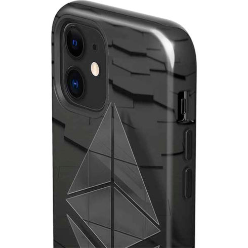 Ethereum Textured Logo iPhone 12 Impact Case