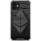 Ethereum Textured Logo iPhone 12 Mini Clear Case