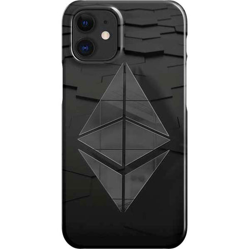 Ethereum Textured Logo iPhone 12 Mini Lite Case