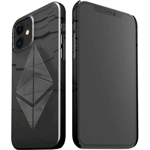 Ethereum Textured Logo iPhone 12 Mini Lite Case