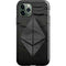 Ethereum Textured Logo iPhone 12 Pro Impact Case